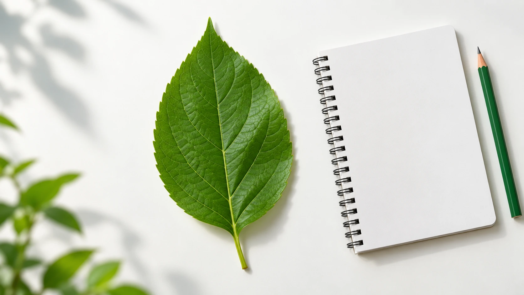 Une plante, des données, un schéma